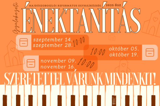 Tematikus énektanítás - 2025. ősz/tél