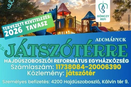 ADOMÁNYGYŰJTÉS - JÁTSZÓTÉR
