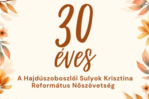 30 éves a Nőszövetség!